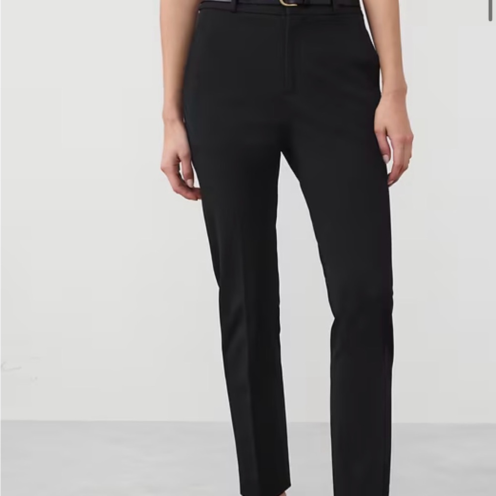 Banana Republic Black Straight Leg Pants